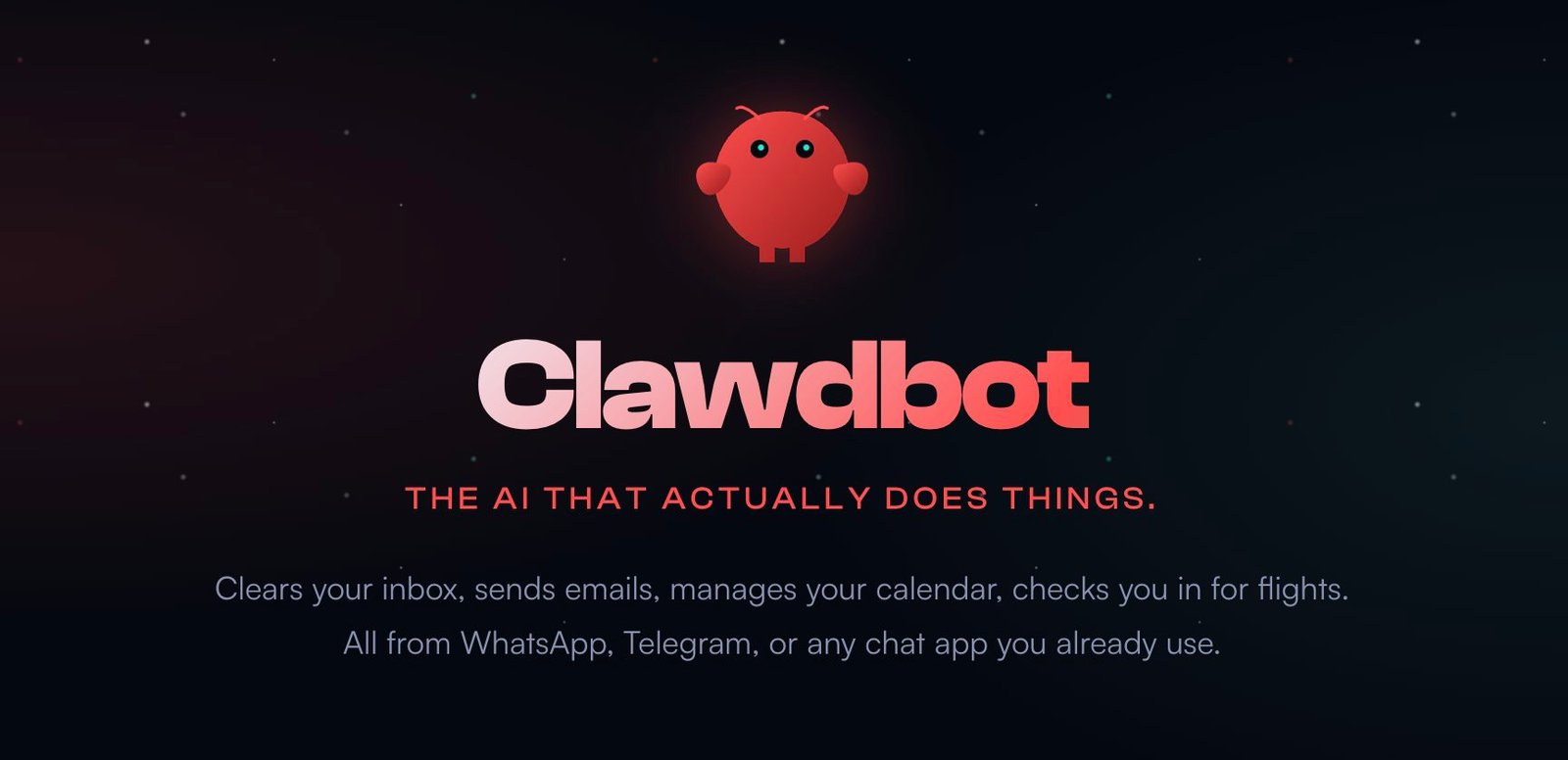 Clawdbot — the open-source AI harness used to run this local agent